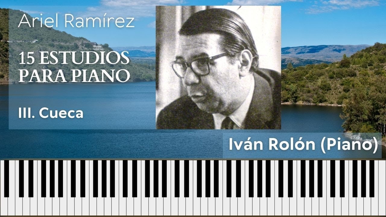 Ariel Ramírez, 15 Estudios para piano: III. Cueca │ Piano Tutorial