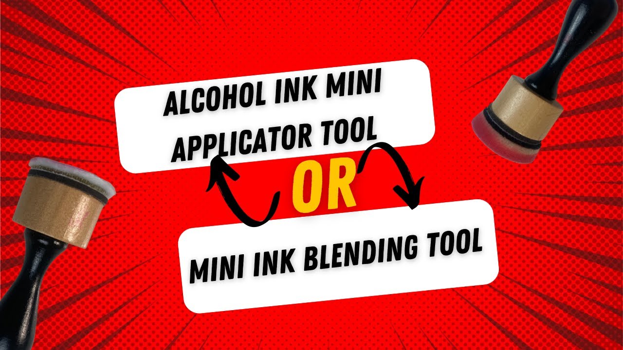 Mini Alcohol ink applicator or Ink Blending tool