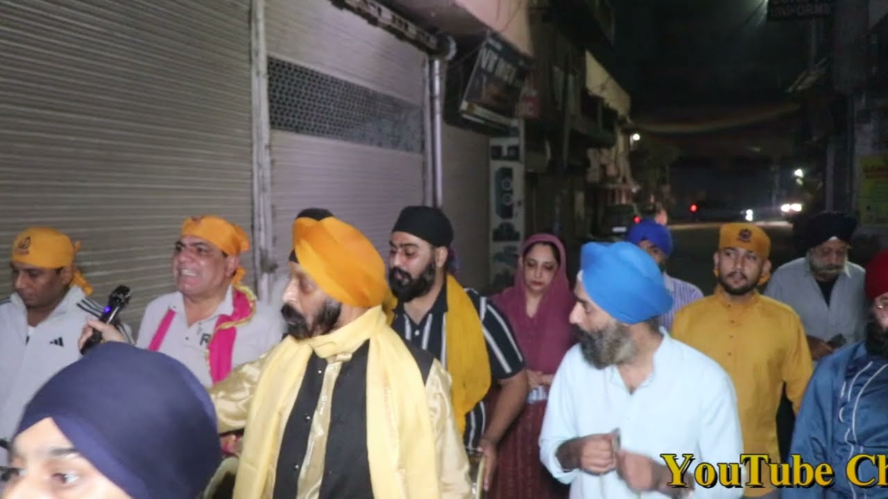 Prabhat Pheri on Dhan Guru Nanak Sahib ji Gurpurab on 5th November 2025