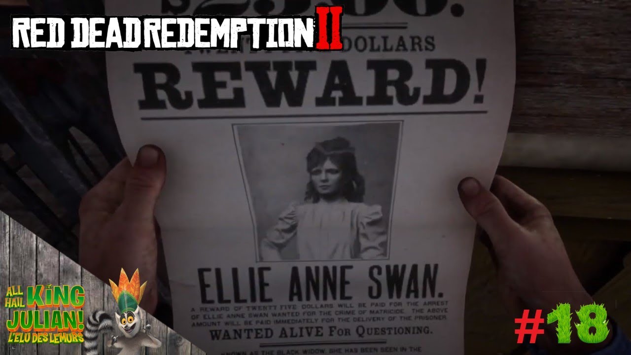 Red Dead Redemption II # 18 La Veuve noire: Ellie Anne Swan