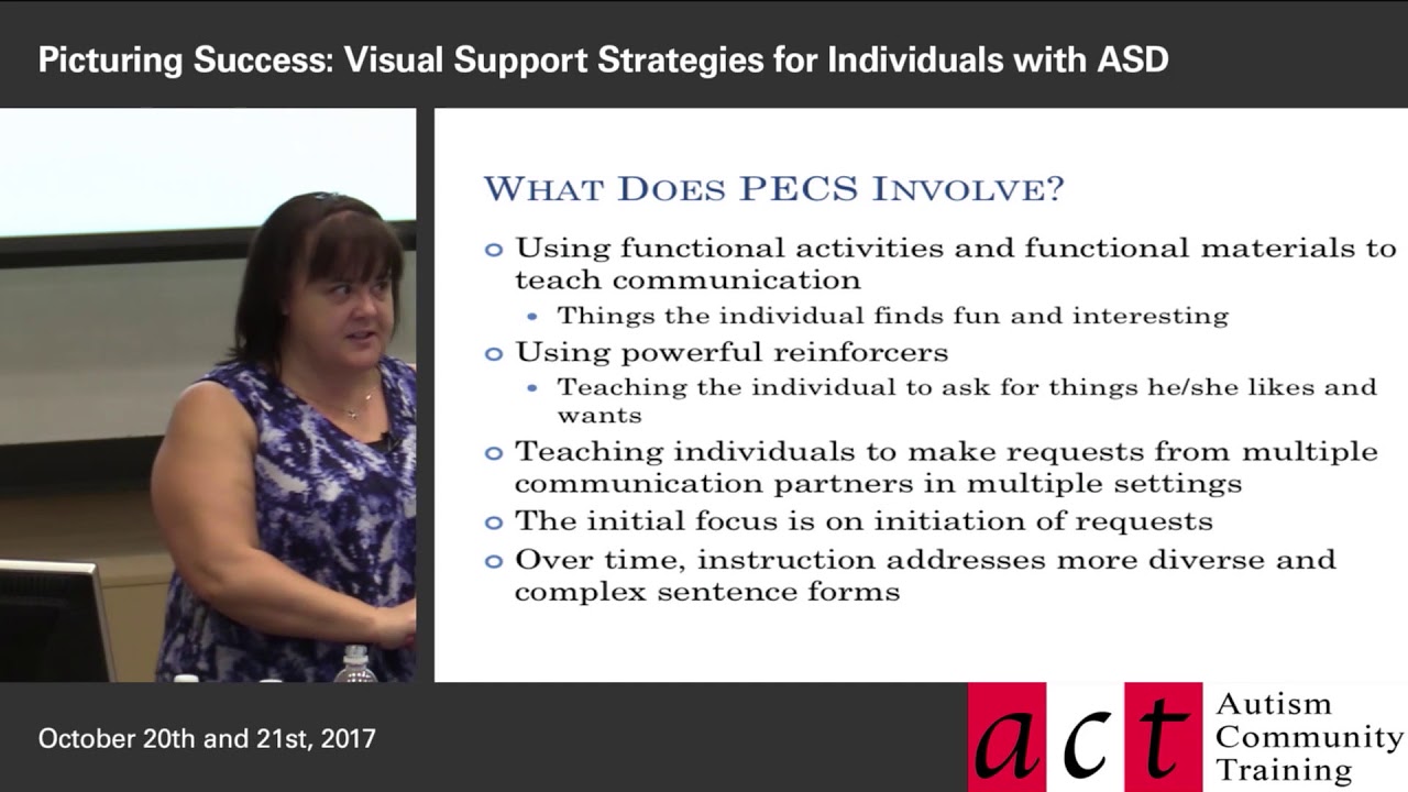 Visual Support Strategies for Individuals with ASD: Session 5 - Part 4 - PECS