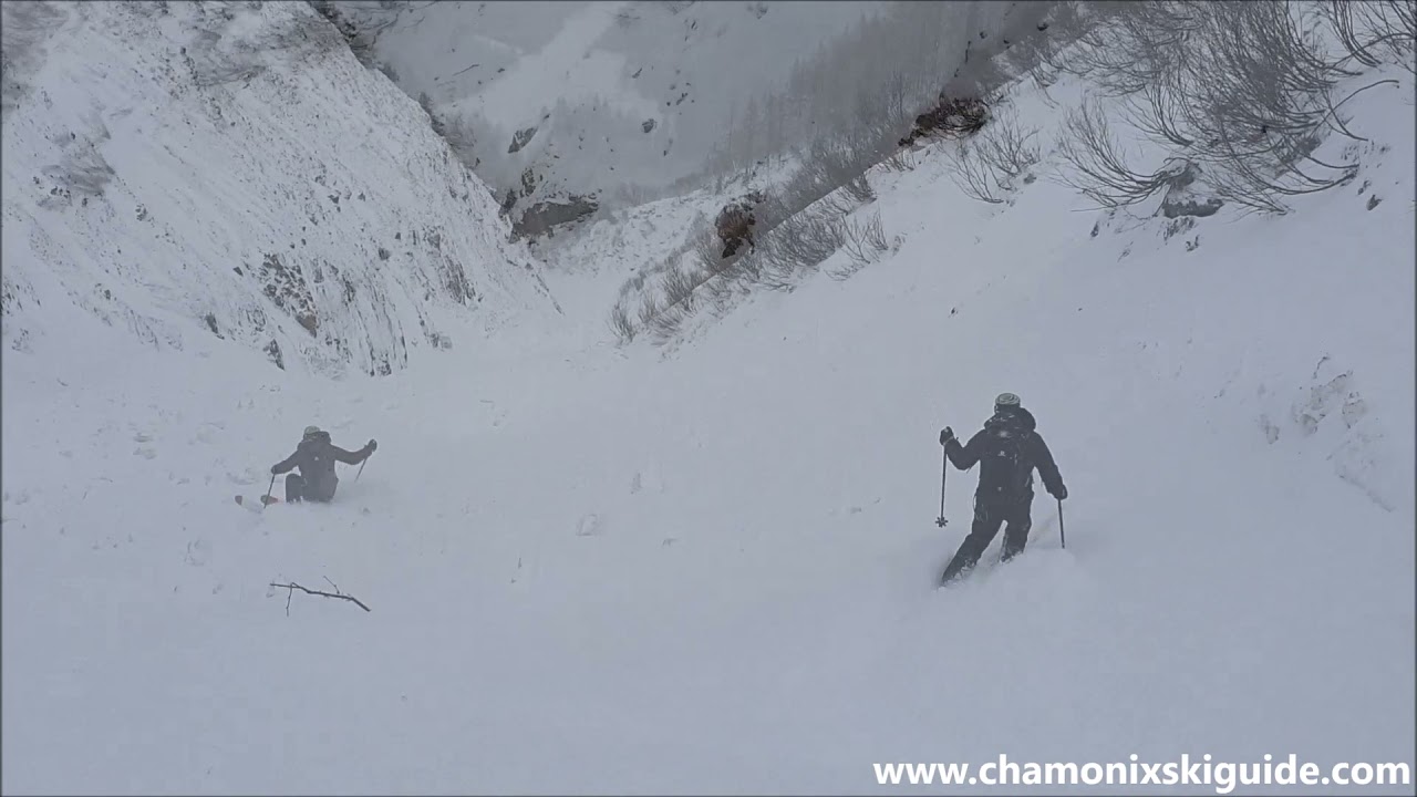 Le Tour Balme freeride www chammonixskiguide com