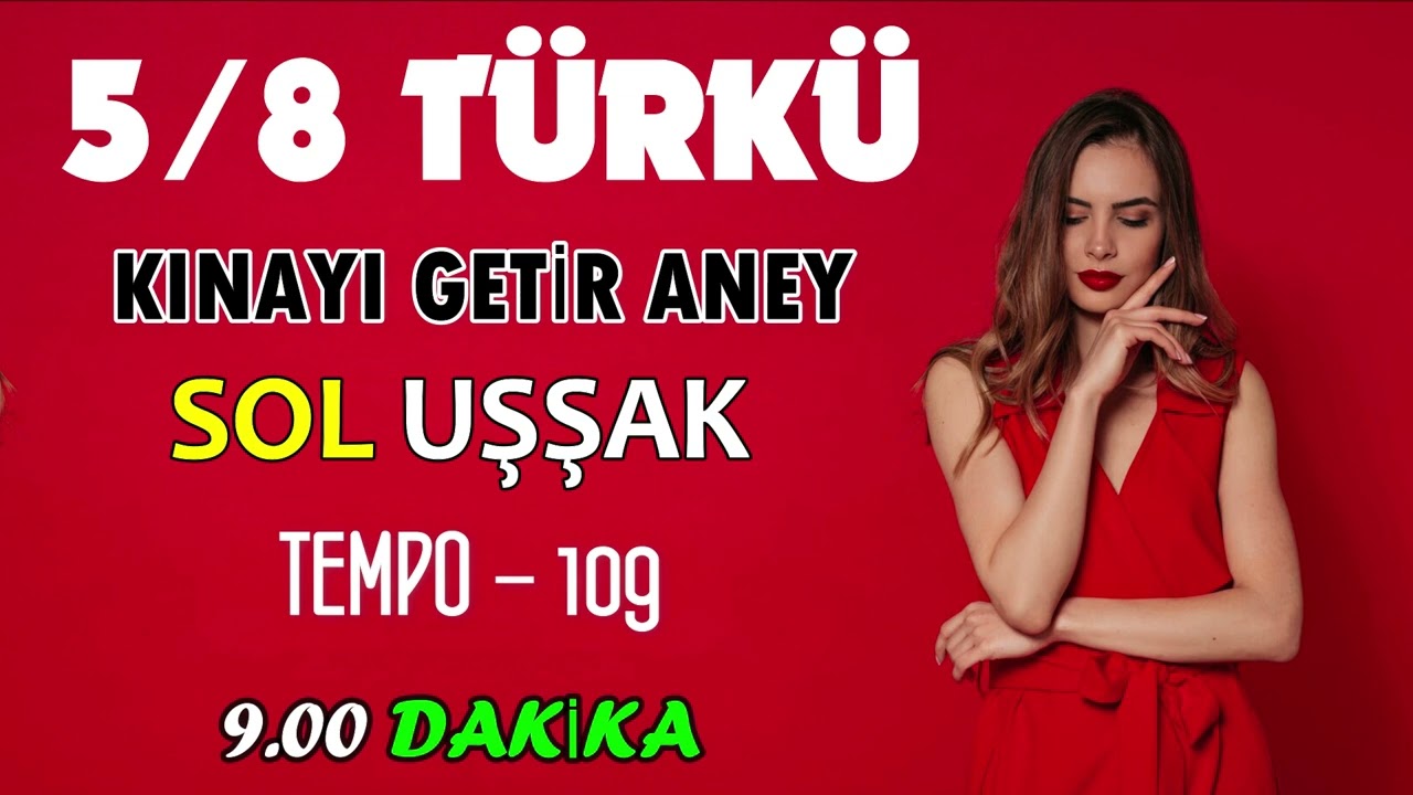 5/8 Türkü Ritim Sol Kınayı Getir Aney Tempo 109 #percussion