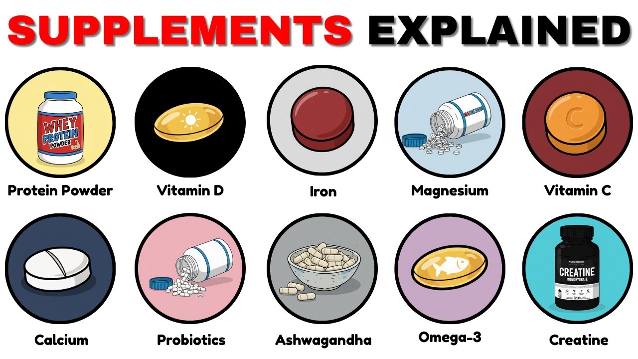 Every Supplement & Its Effects Explained