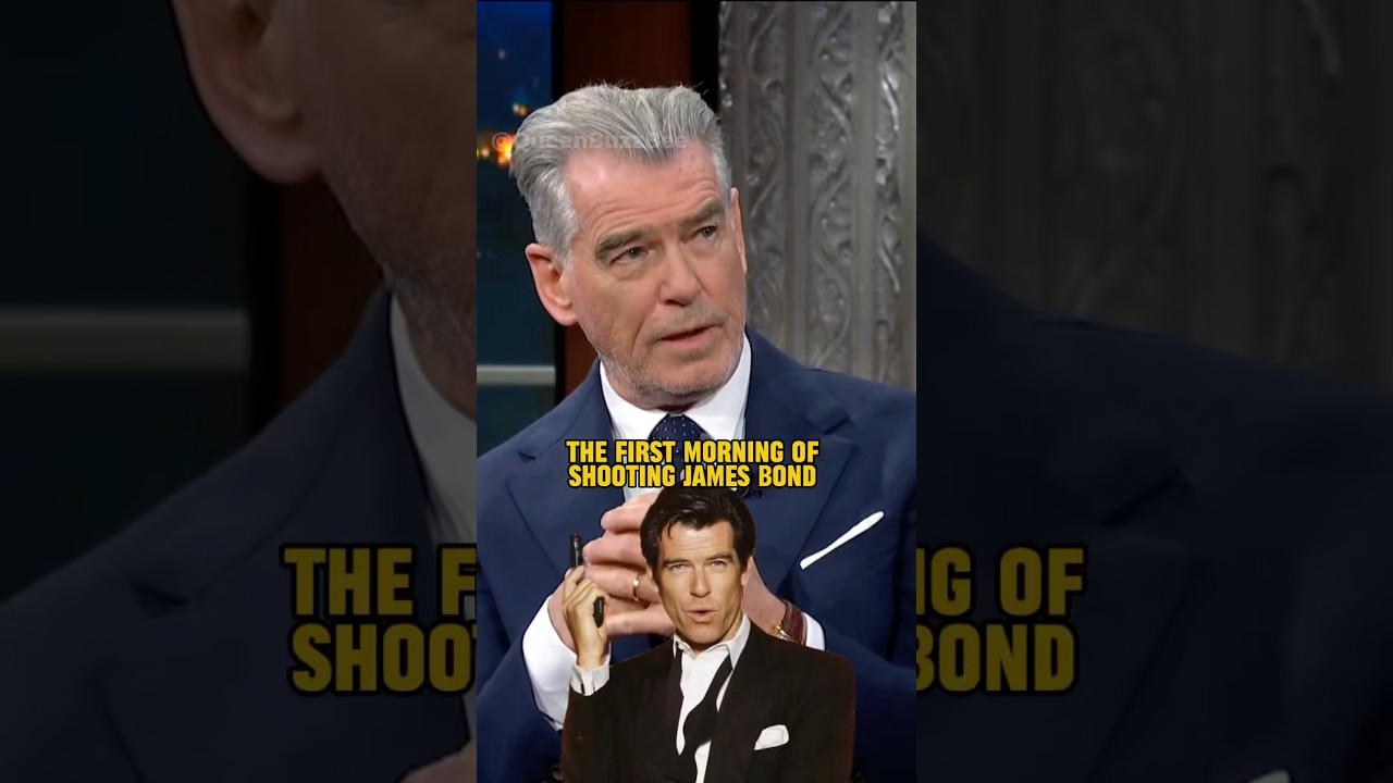 Pierce Brosnan Shares Hilarious Story from His First Day as James Bond 😂 