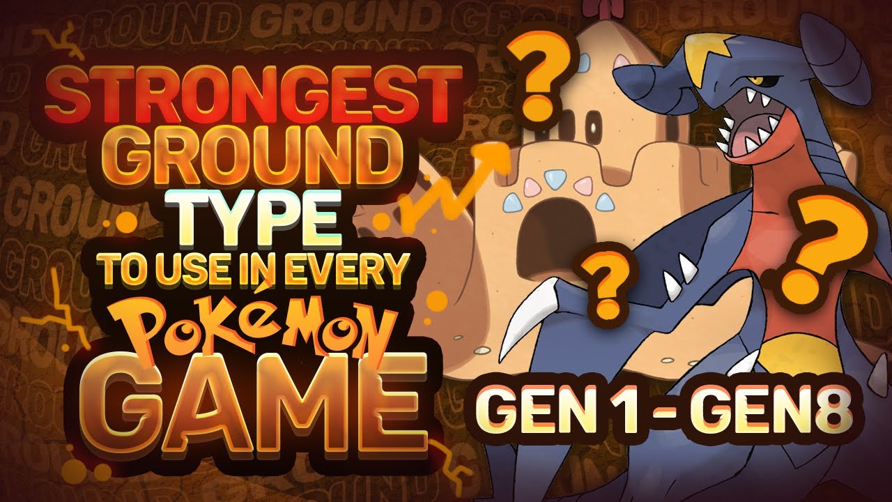 The STRONGEST Ground Type to Use in EVERY Pokemon Game