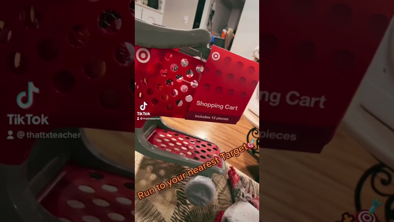 Target shopping cart for my dramatic play center!
