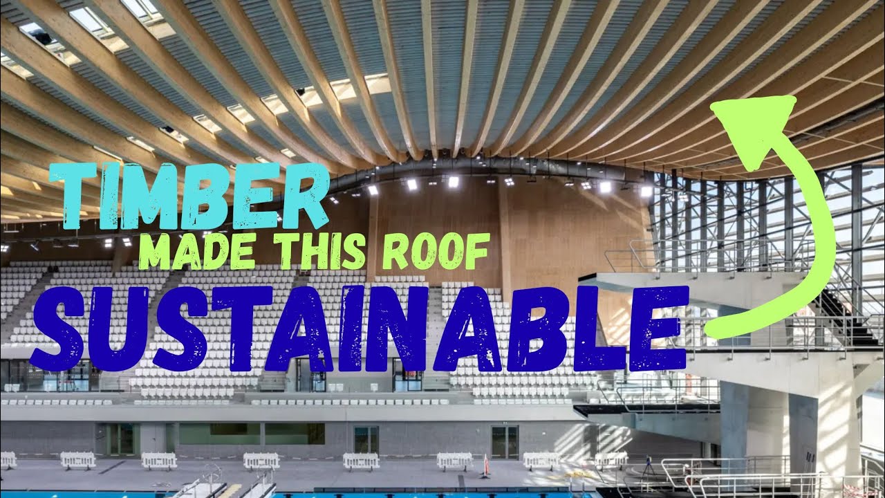 Paris Aquatics Centre - Designed by Sustainability