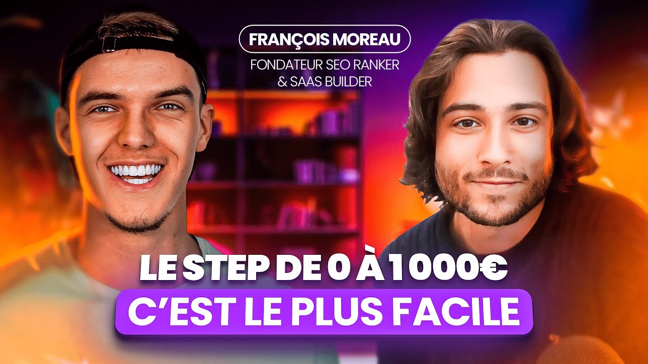 Fran&ccedil;ois Moreau (Agence SEO RANKER) : Son plan d&rsquo;action pour faire 1000&euro; sur internet rapidement