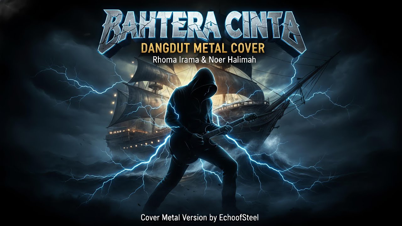 Bahtera Cinta – Metal Version (By EchoofSteel ) | Dangdut + Melodi Gitar Epik