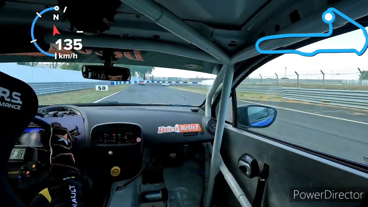 Clio 4 cup Coupe de France des circuits, Albi 2023 course 2