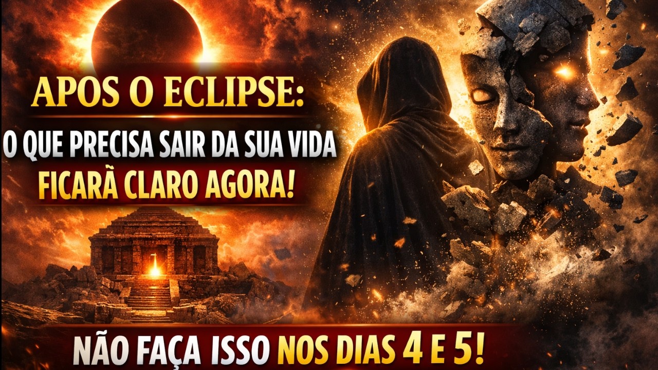 APÓS O ECLIPSE: O QUE PRECISA SAIR DA SUA VIDA FICARÁ CLARO AGORA! | NÃO FAÇA ISSO NOS DIAS 4 E 5