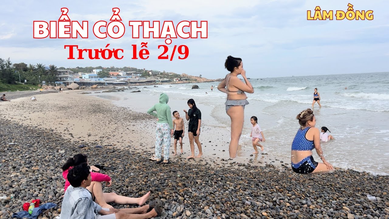 Tình Hình Biển Cổ Thạch Cuối Ngày Trước Đại Lễ 2/9 Như Thế Nào ?