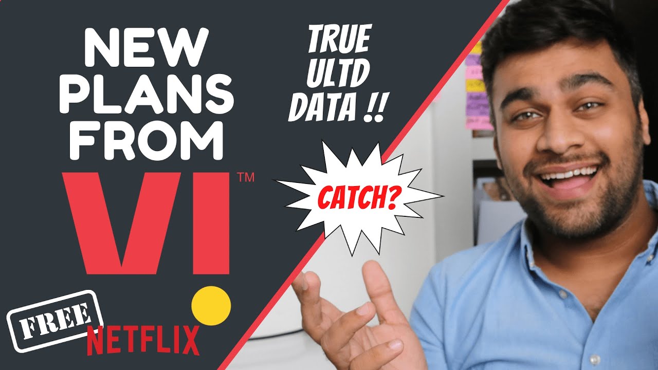 VI New Unlimited Data Plans 2021 ! But there's a Catch !