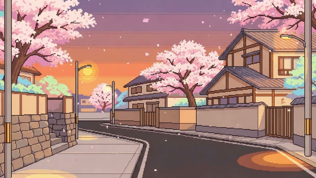 8-Bit Suburbs 🏘️ Pixelated Lofi Hip Hop Mix