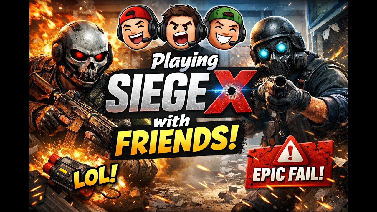 Playing Siege X with Friends