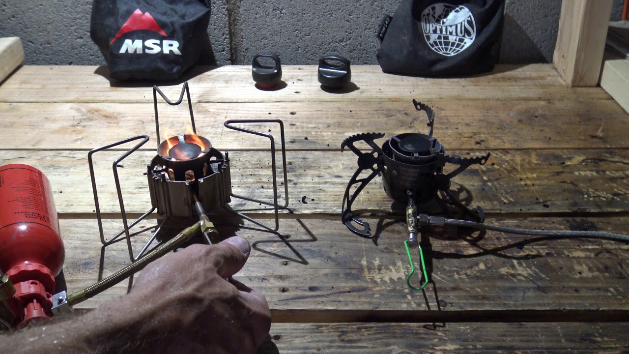 MSR Dragonfly VS Optimus Polaris - Flame Control Comparison