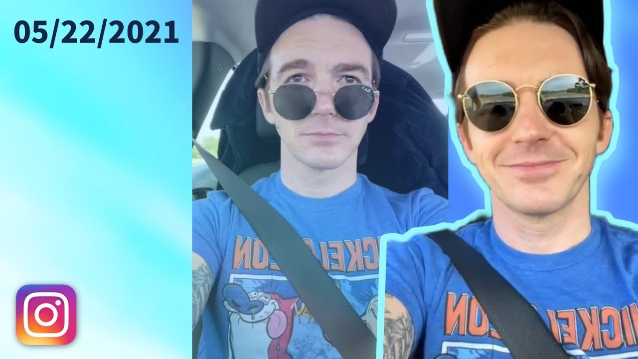 Drake Bell giving away free pizzas on Instagram LIVE (May 22, 2021)