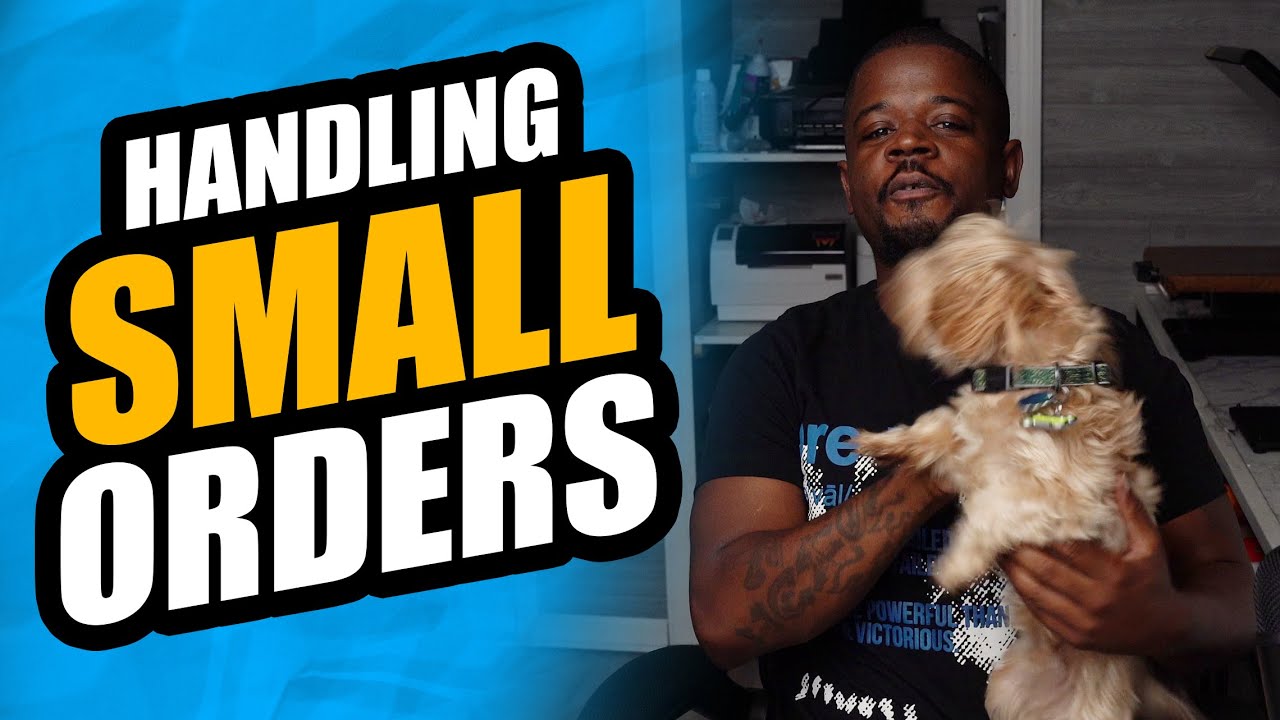 3 Keys To Handling Small Orders In Your Printshop!