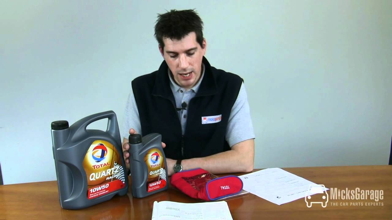 TOTAL Quartz Racing 10W/50 Engine Oil From MicksGarage.com