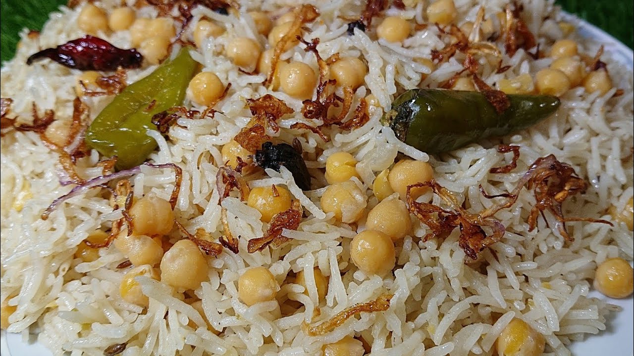 Degi Chana Pulao Recipe by Rabia&rsquo;s Family Kitchen 