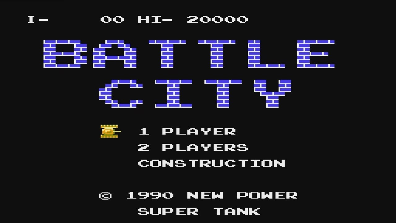 Battle City  Super Tank  【NES】