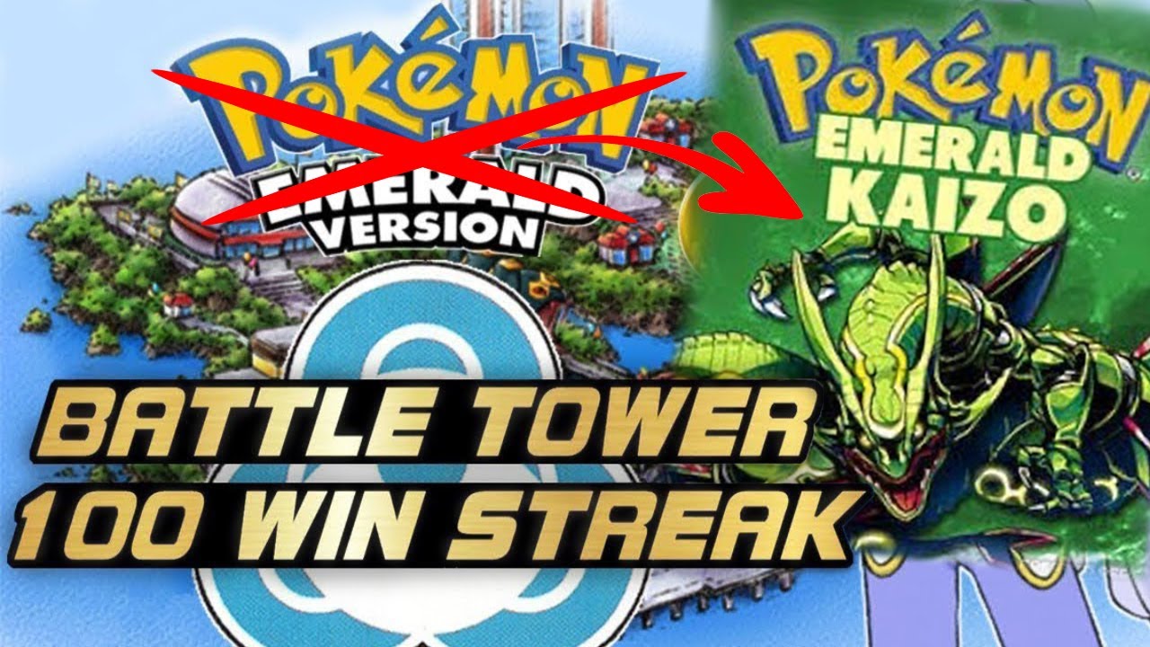 Emerald KAIZO Final Challenge | Battle Tower Full 100-Win Streak! + Gold Shield