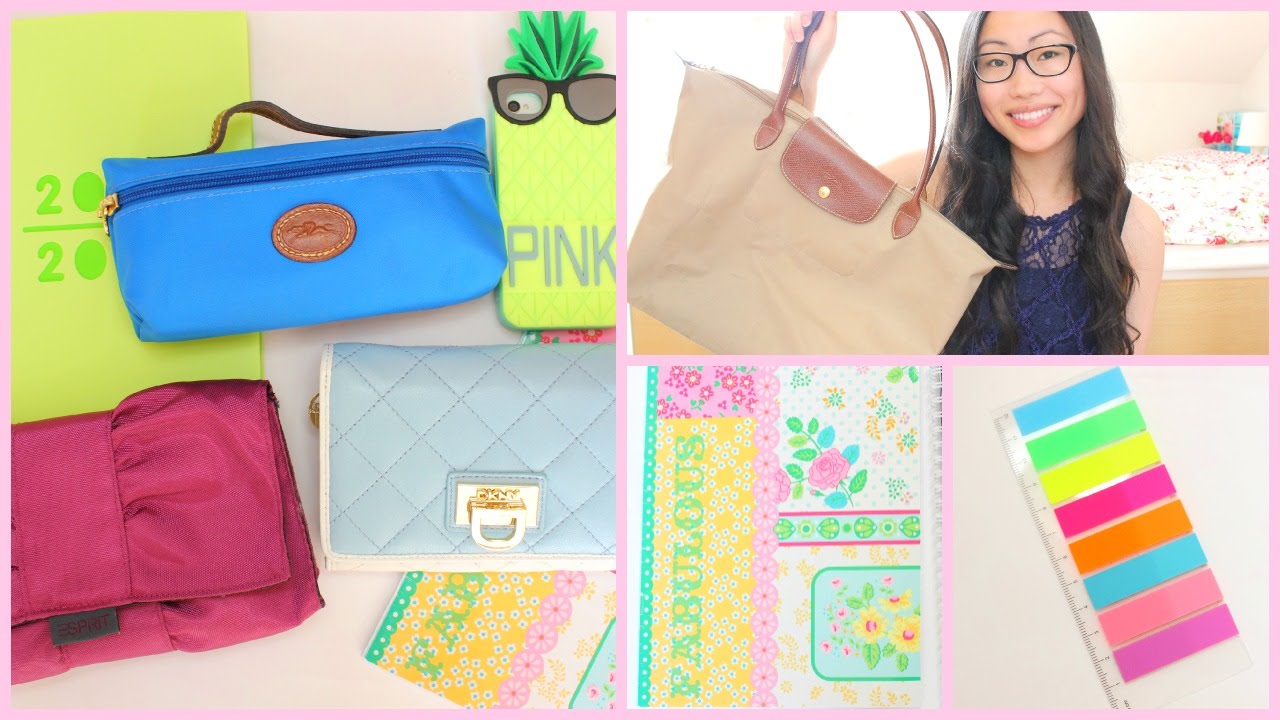 Back to School: What's In My School Bag 2015 // Essentials | itsannieelizabeth