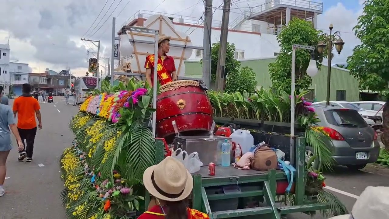 2025/06/08屏東佳冬石光見正一張府天師繞境大典-桃園大溪琴書堂大鼓弄