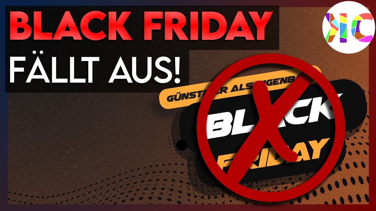 Warum es dieses Jahr keine Black Friday Angebote bei uns gibt