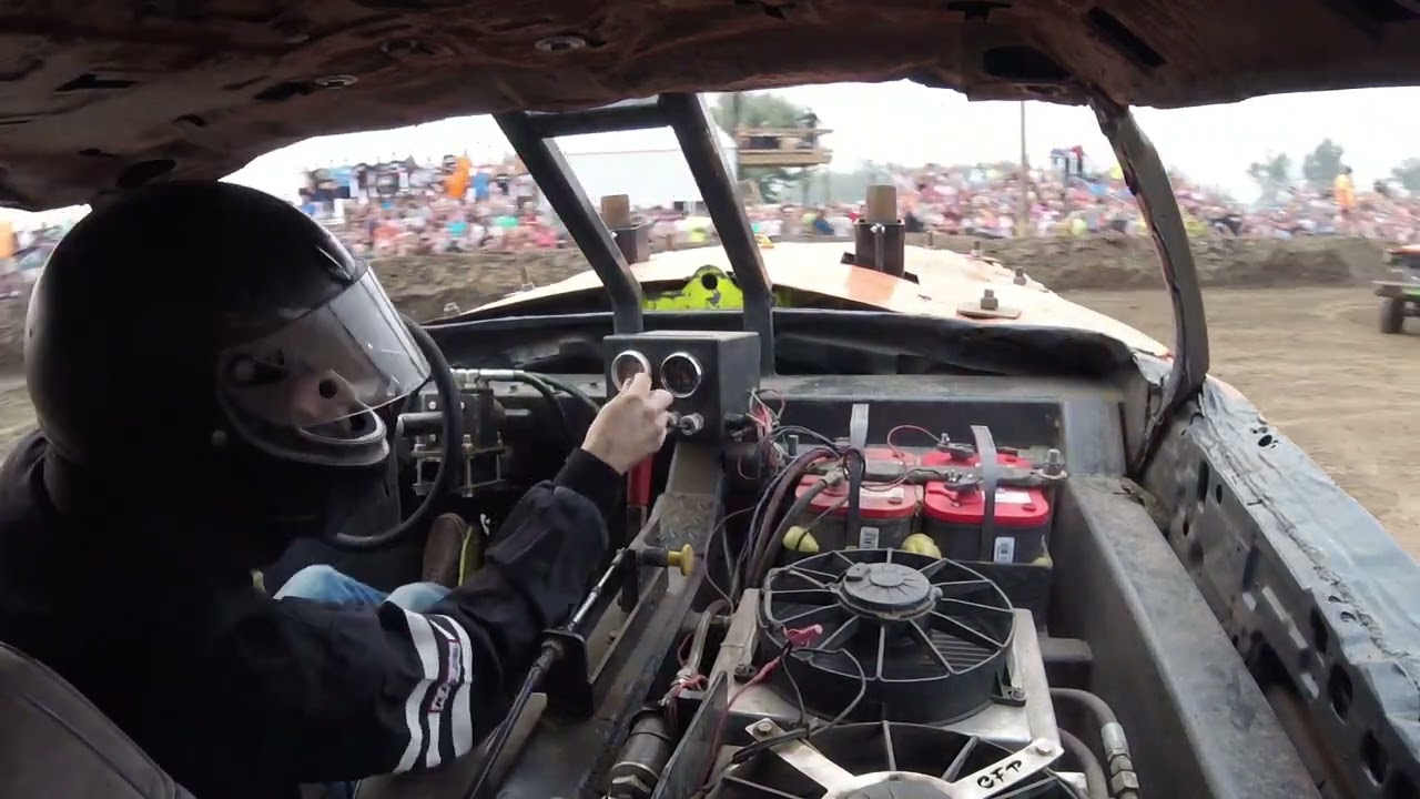 Tyler Quast #73 Monona County Fair Demo Derby 2023: RPM Redemption Round 2