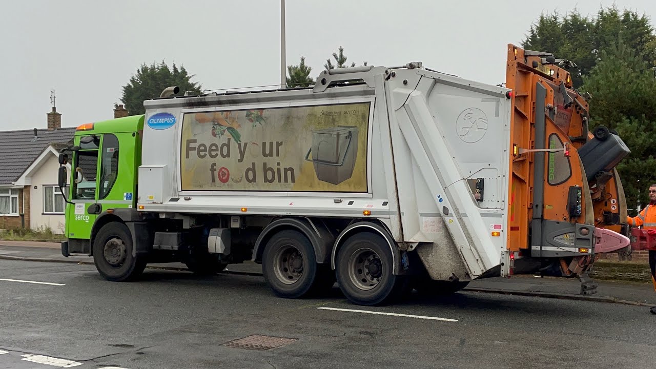Dennis Eagle Elite 2 bin lorry VN63 AYT On General waste!