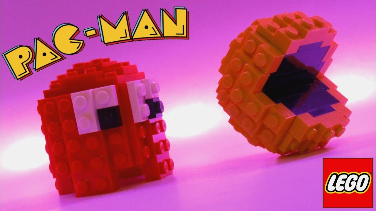 LEGO PAC-MAN & Ghost | MOC Tutorial