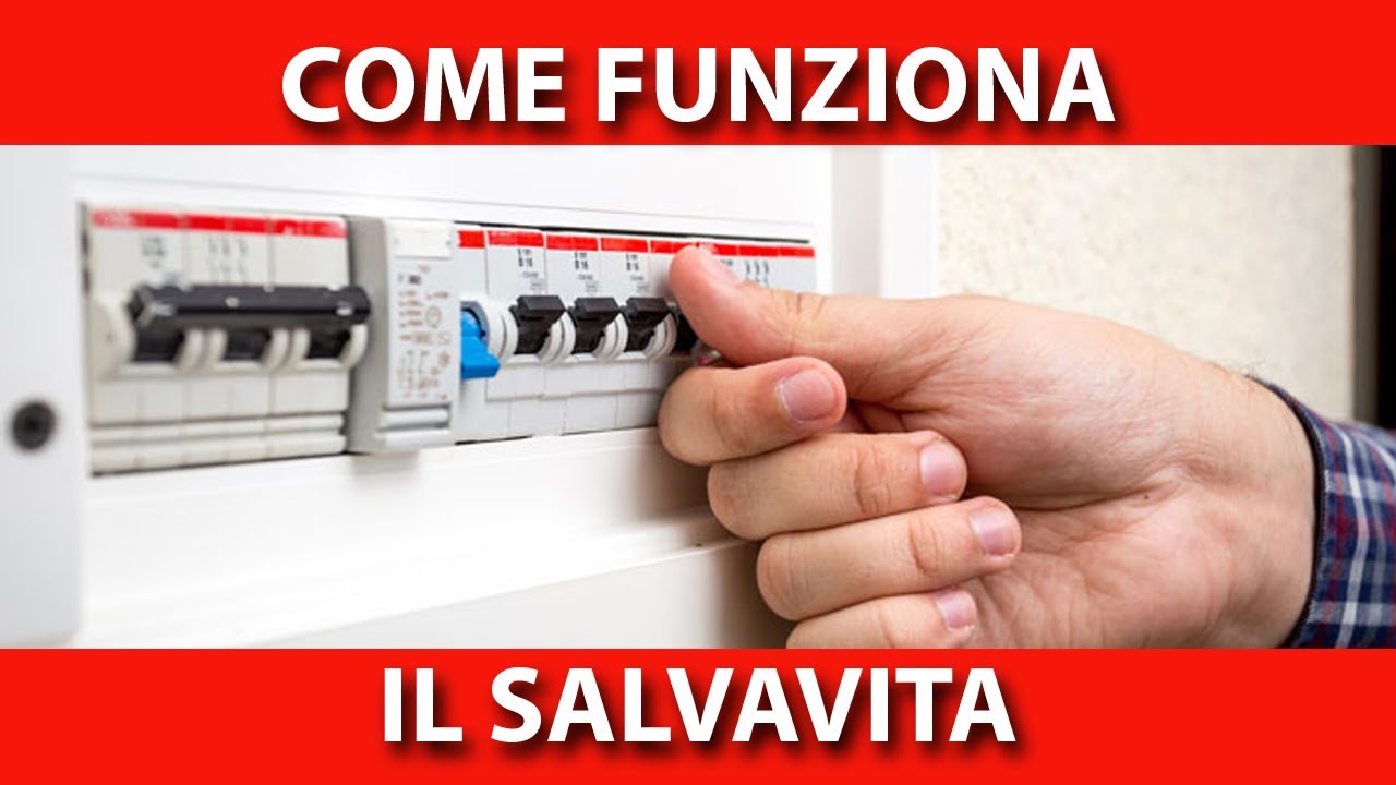 Come funziona il salvavita o l'interruttore differenziale