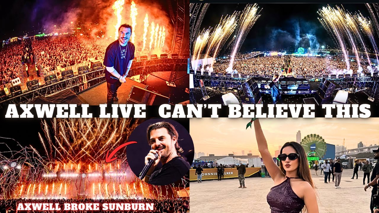 AXWELL LIVE AT SUNBURN FESTIVAL 2025 | SUNBURN FESTIVAL DAY 3 FULL VLOG 