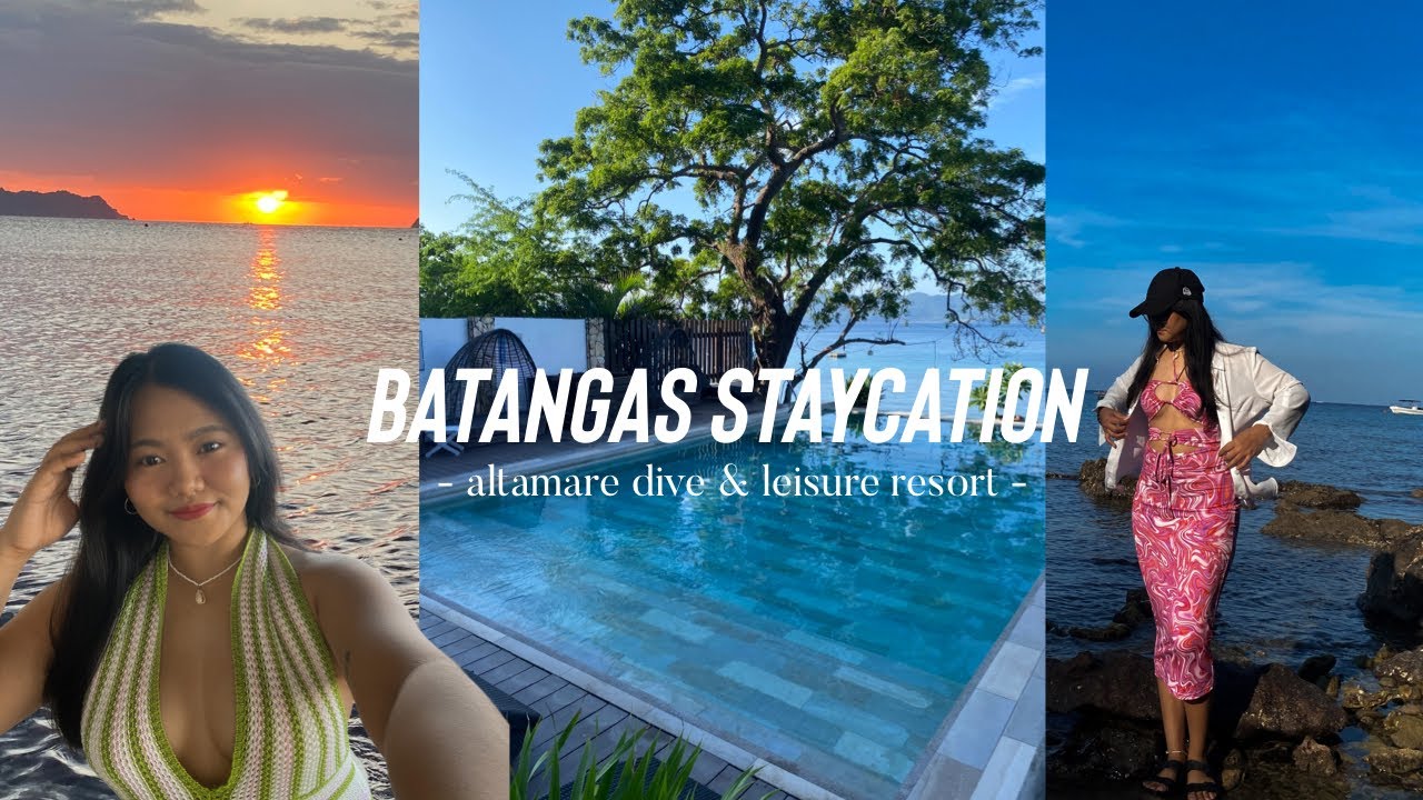 [Silent Vlog] Altamare Dive & Leisure Resort Batangas | Staycation Philippines