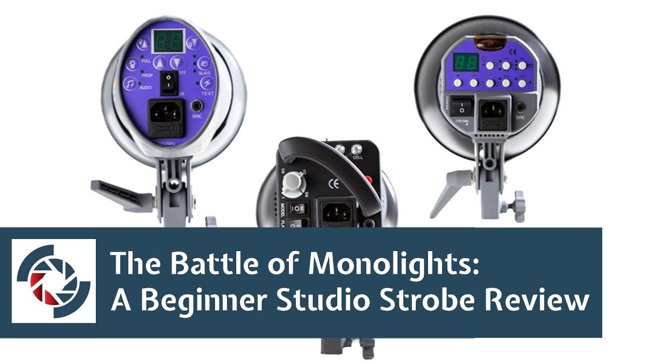 The Battle of Monolights: A Beginner Studio Strobe Review