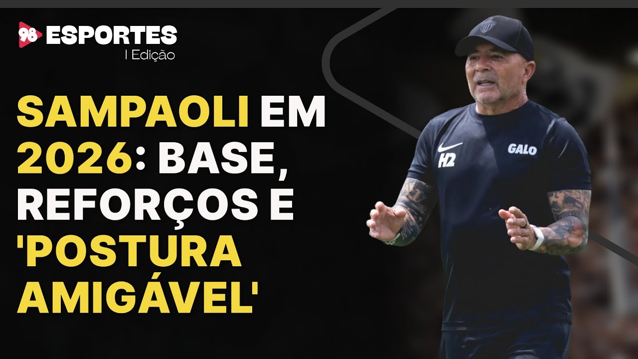 Sampaoli: postura mais ‘amigável’, proveito da base e cobrança por reforços em 2026