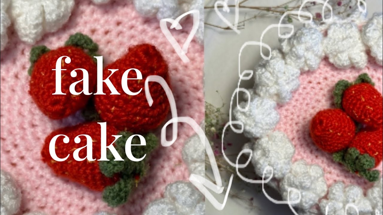 ВЯЖЕМ ТОРТ КРЮЧКОМ!!! FAKE CAKE