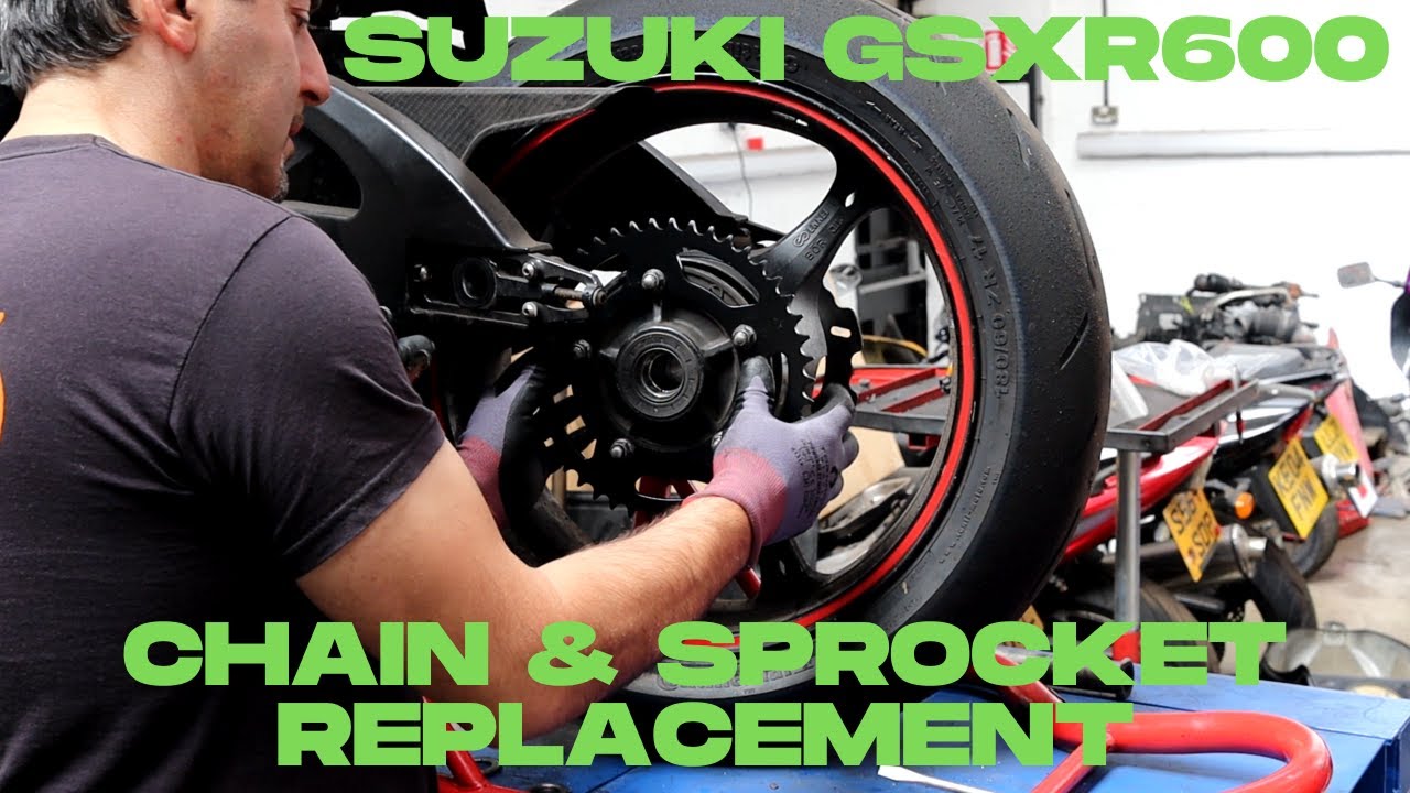 Цепь и звездочки Suzuki GSXR600 525 - 520