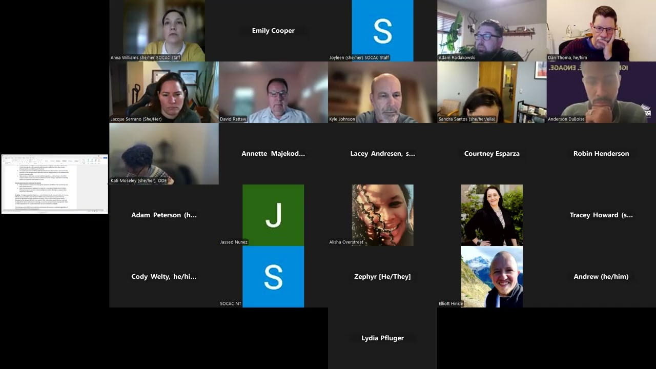 December16, 2025 meeting