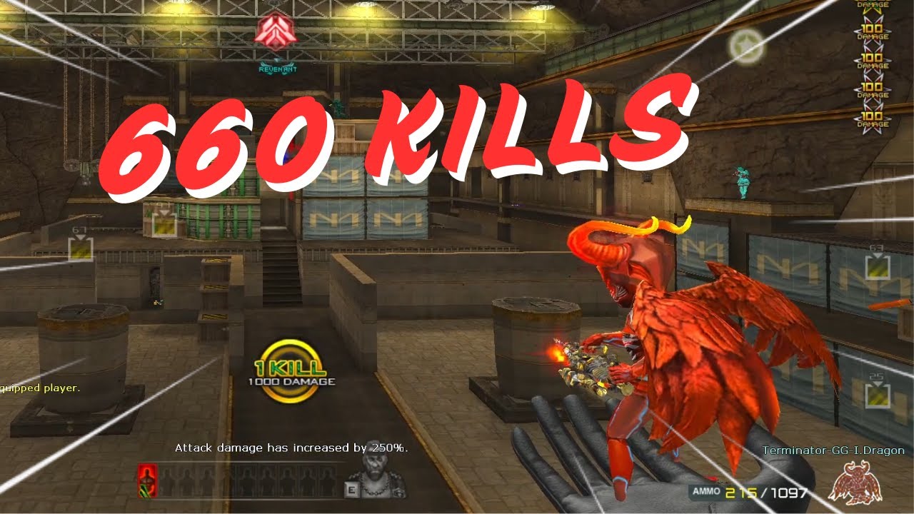 Terminator Gatling Gun Infernal Dragon Gameplay (Hero Mode eXtreme) - CrossFire PH