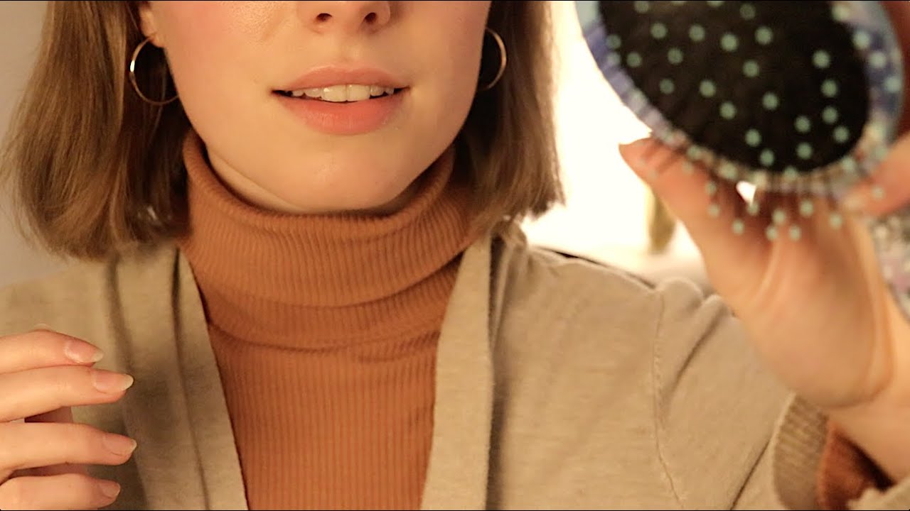 ASMR Scalp Massage & Hair Brushing 🕯 Cozy Nighttime Personal Attention