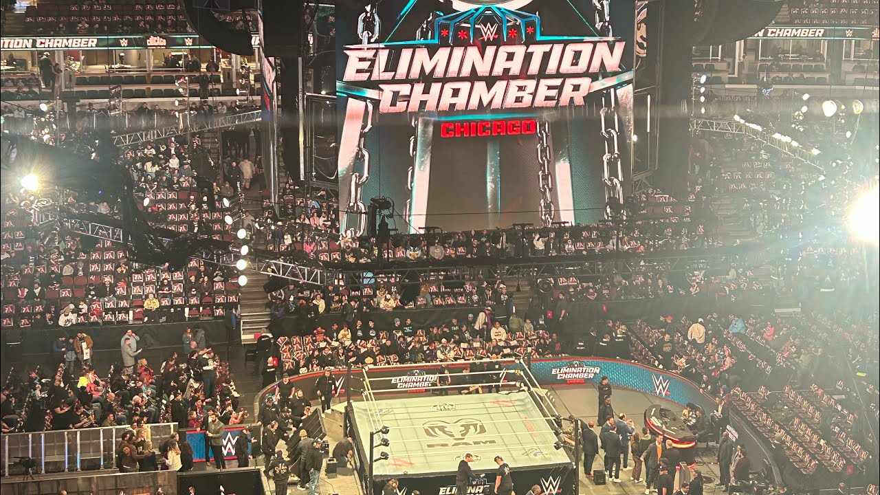 Elimination Chamber Vlog!!! With my guest EPW! (Pls excuse my screaming and yelling) 