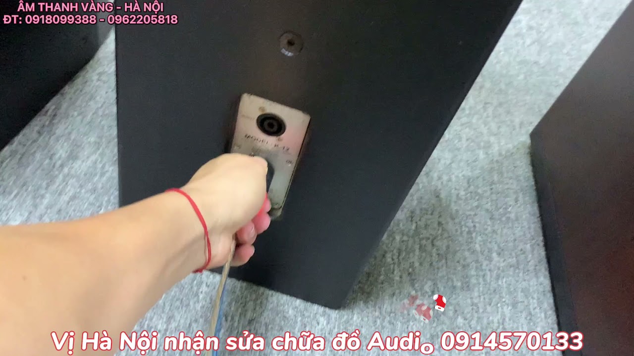 CÁCH ĐẤU NỐI 2 CẶP LOA VÀO ĐẨY 2 KÊNH