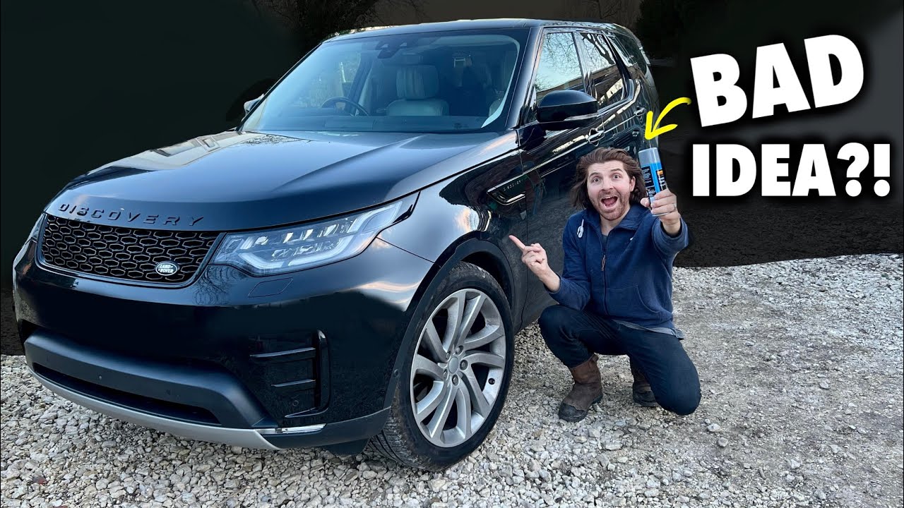 PAINTING MY LAND ROVER DISCOVERY 5 HSE LUX WITH A SPRAY CAN!