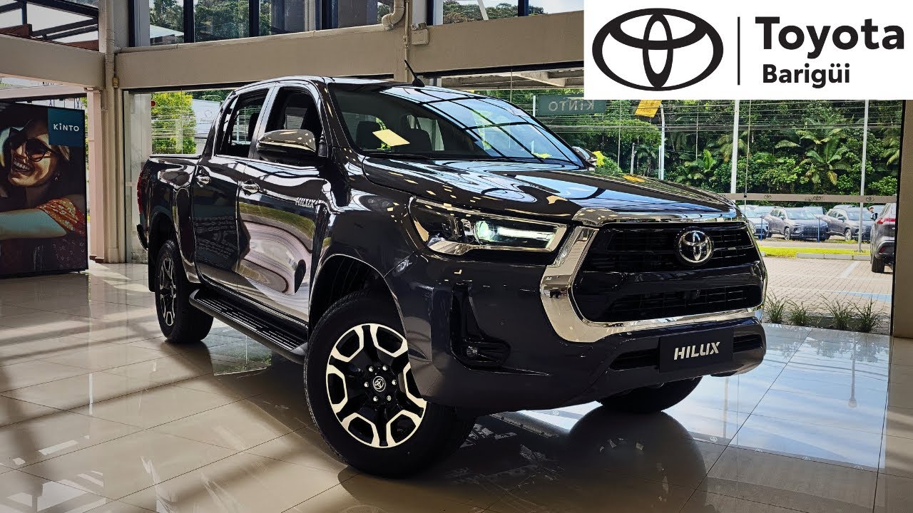 TOYOTA HILUX SRX 2025 TURBO DIESEL 4X4 0KM VERSÃO INTERMEDIÁRIA DETALHES DO INTERIOR