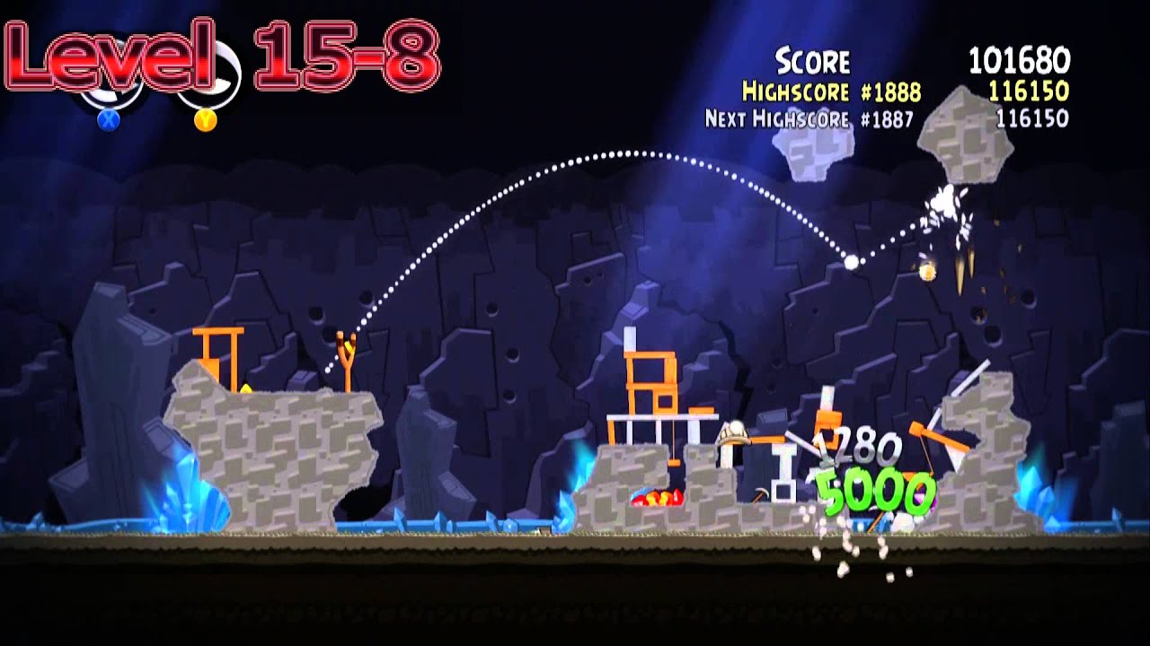Angry Birds Trilogy - Classic Episode 6: Level's 15-1 through 15-15, You are Elvis Achievement Guide