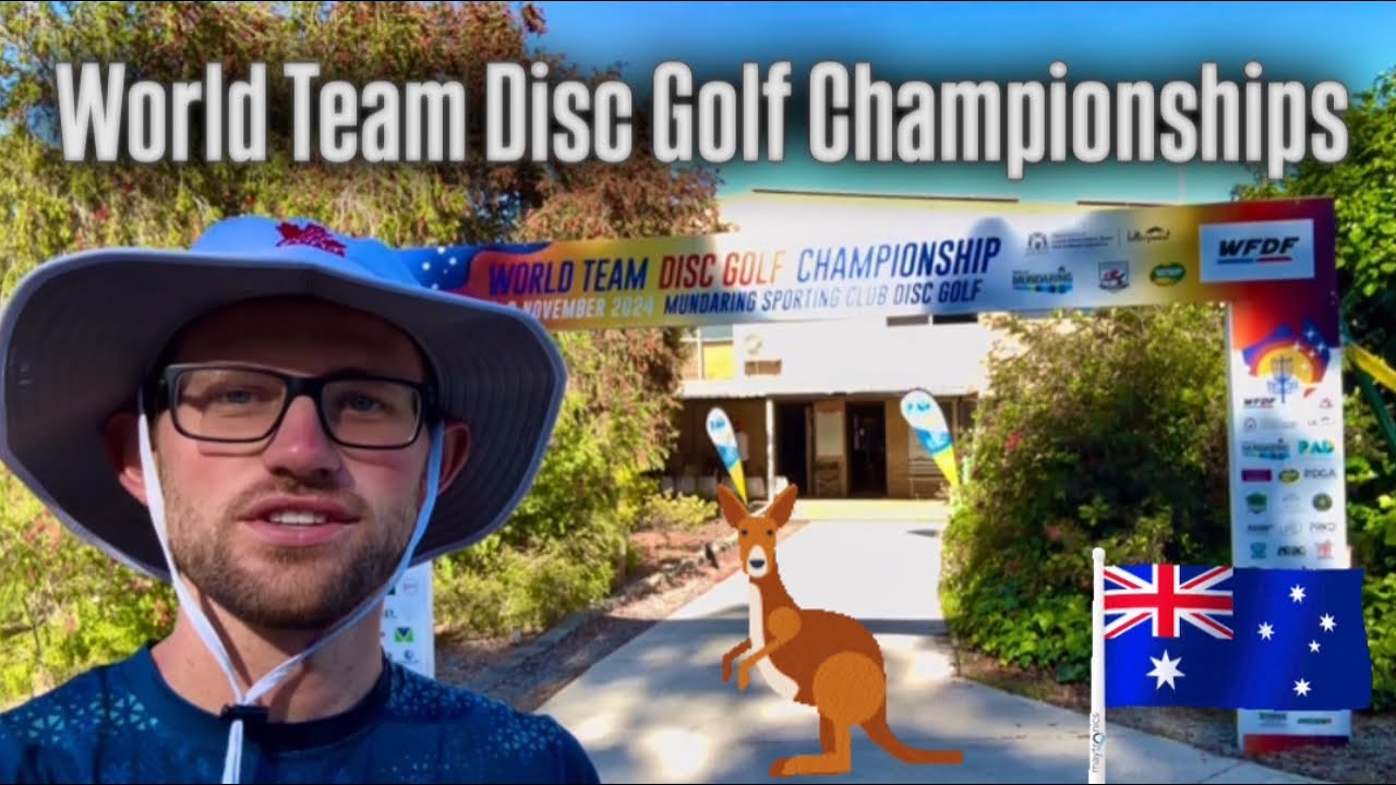 We are in AUSTRALIA!! World Team Disc Golf Championships!!