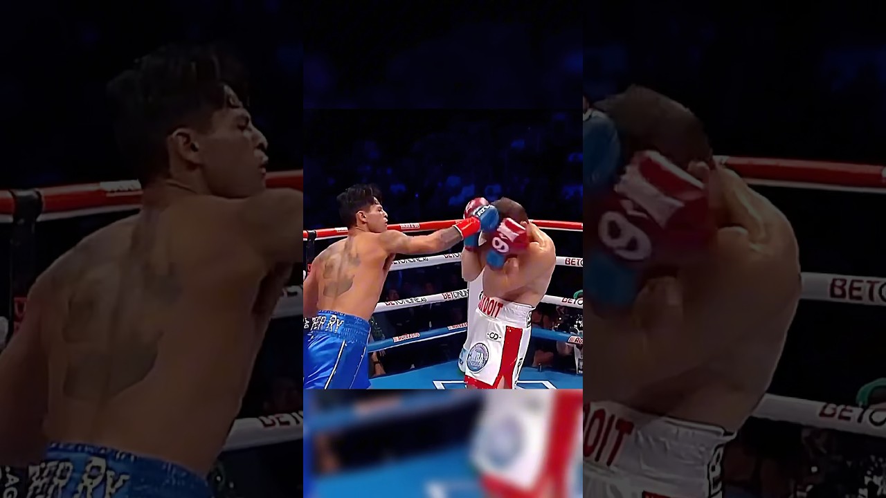 Oscar Duarte vs Ryan Garcia🔥TKO #boxing  #ryangacia #oscarduarte